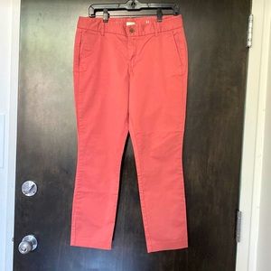 J. Crew Frankie Stretch Chino Pant